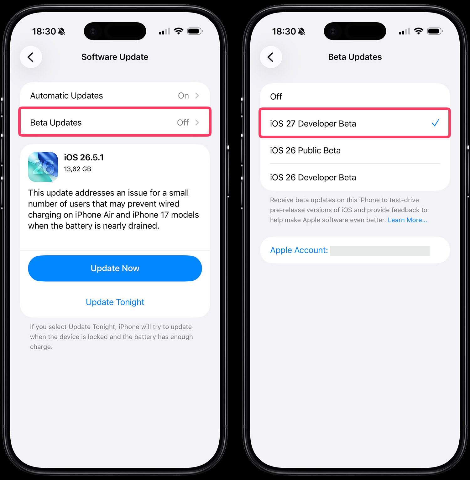 Ios 27 Top Button How to download iOS 27 beta profile on your iPhone - Beta Profiles