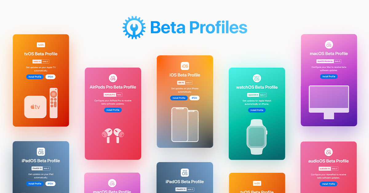 beta profiles ios 14